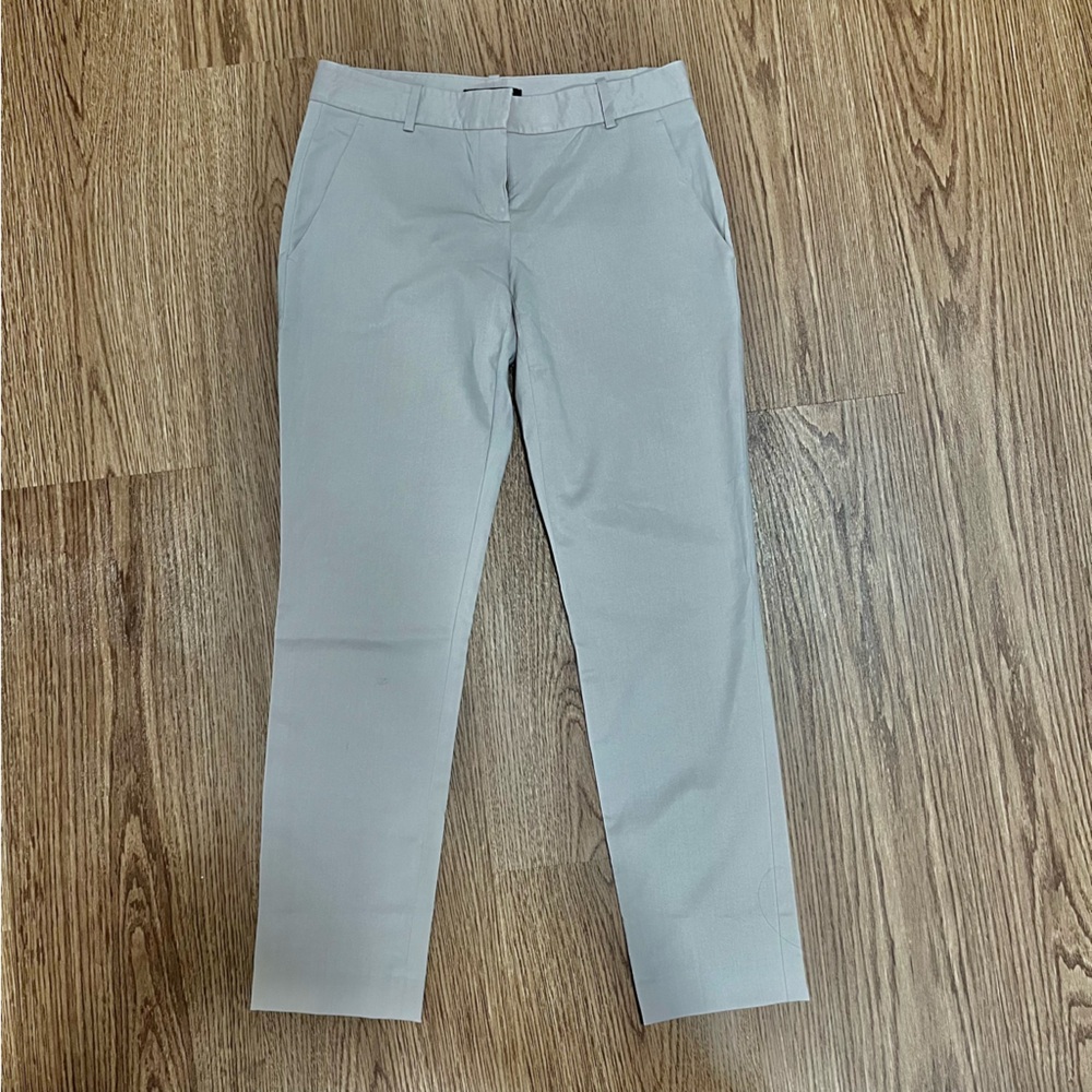 Theory Testra Slim Fit Taupe Dress Pants Women’s Size 2